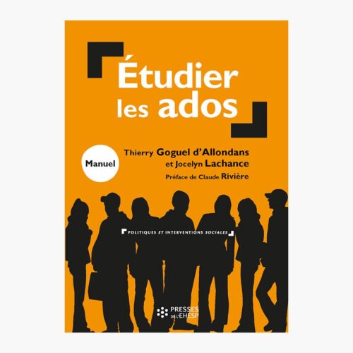 Couverture du livre Étudier les ados