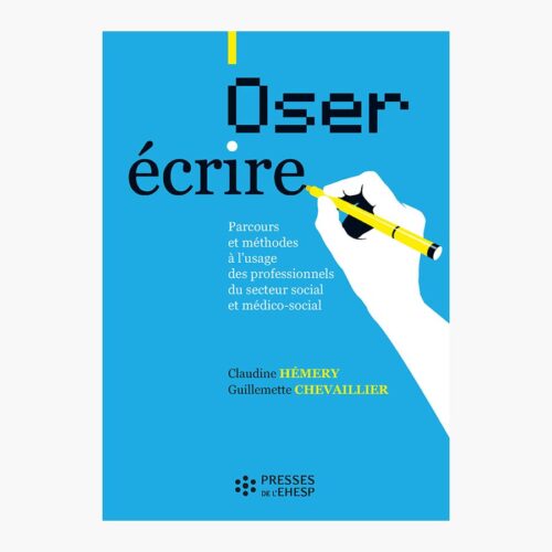 Couverture du livre Oser écrire en bleu